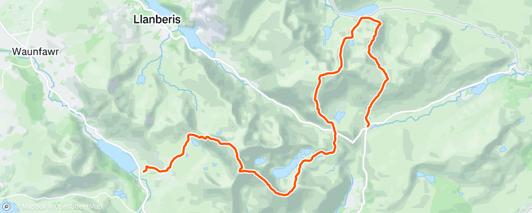 Map of the activity, Struggled out there 🥵