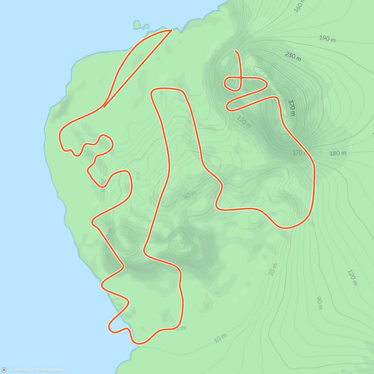 Map of the activity, Zwift - easy pre-breakfast run