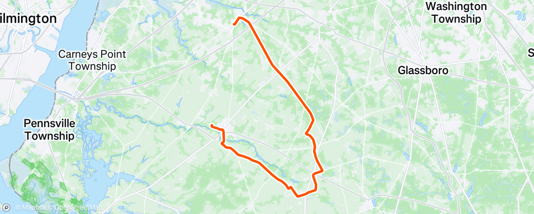 Map of the activity, DVBC Bonkers Tour! Wind was crazy!