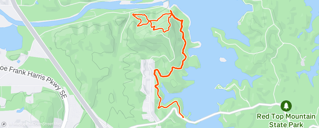 Map of the activity, Vineyard