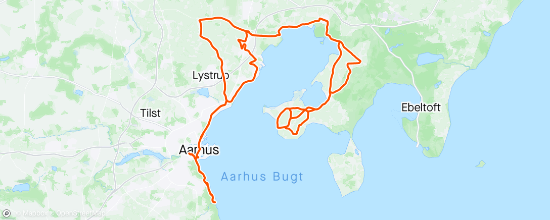 Map of the activity, #57 Gruppettoen på Forhjulslir: Mattias Skjelmose