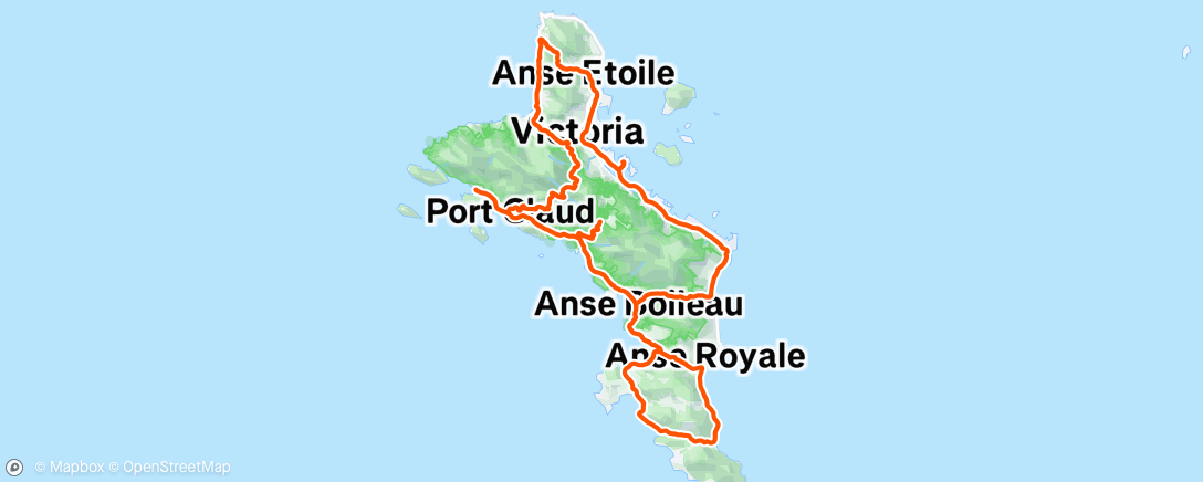 Peta aktivitas, Morning Ride