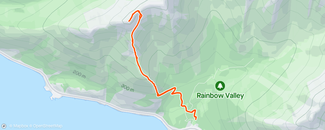 Map of the activity, Rainbow with Ogi, and part with Shauna