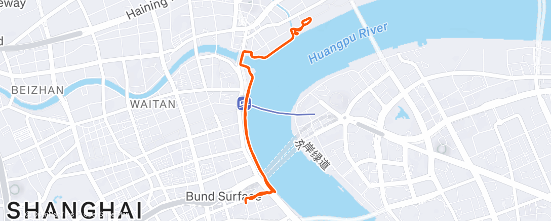 Карта физической активности (Morning Run)