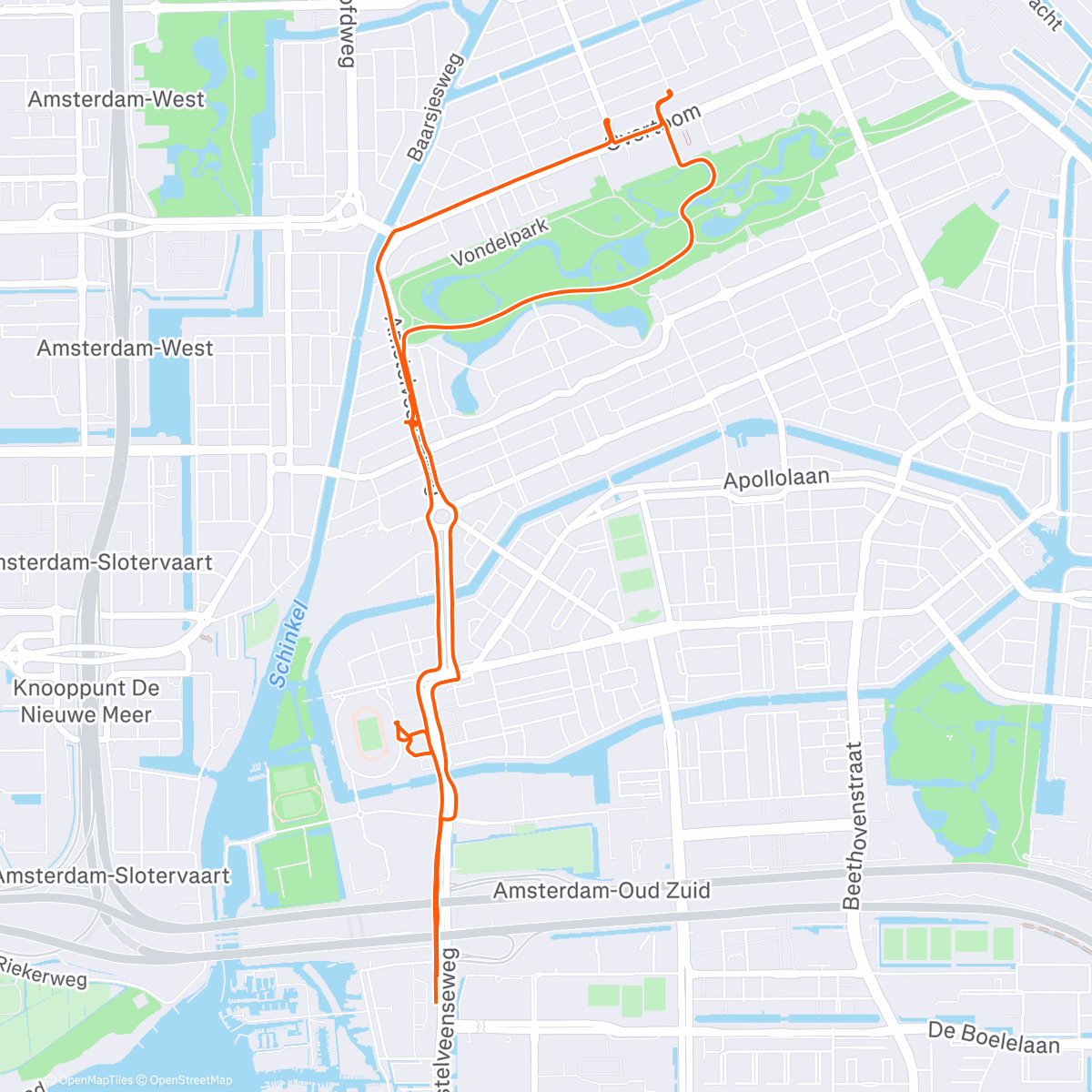 Map of the activity, Who let the Dogs out! 🦮🦮🚲