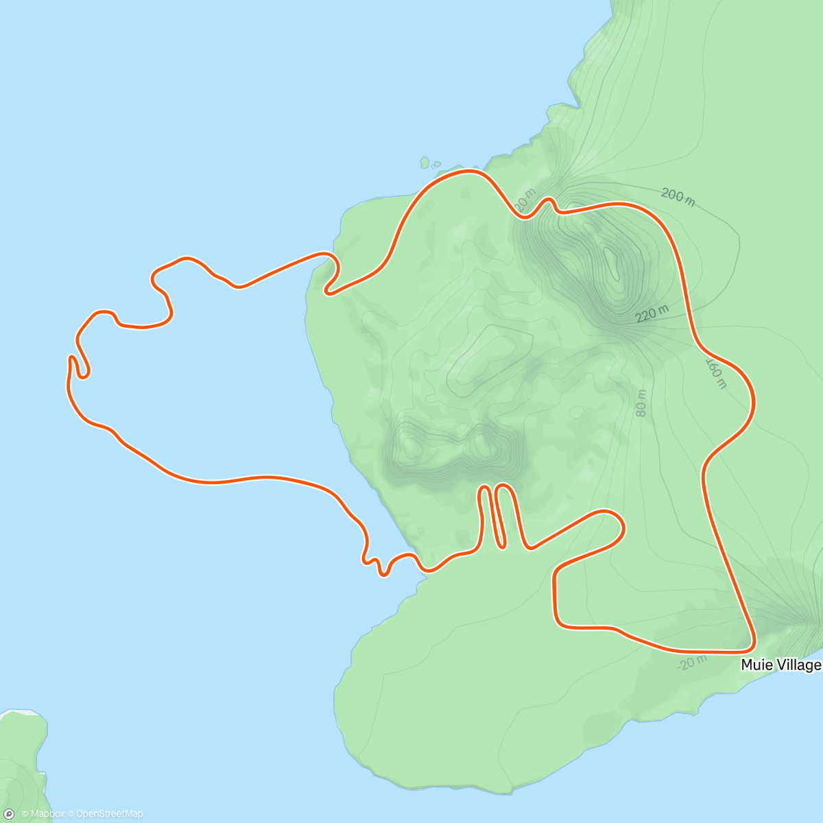 「Zwift - Pacer Group Ride: Volcano Flat in Watopia with Yumi」活動的地圖