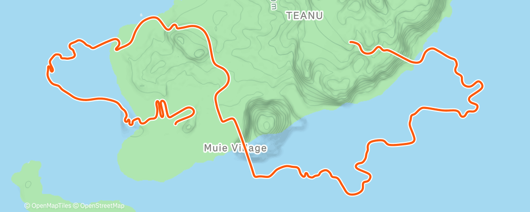 Map of the activity, IM S02W01 - Short Ride to End the Year