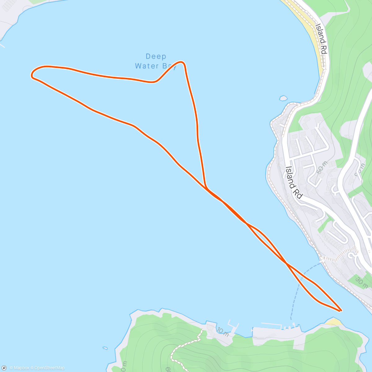 Map of the activity, 67th Head of the bay - C1X (Silver)