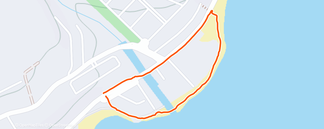 Map of the activity, El Alamillo