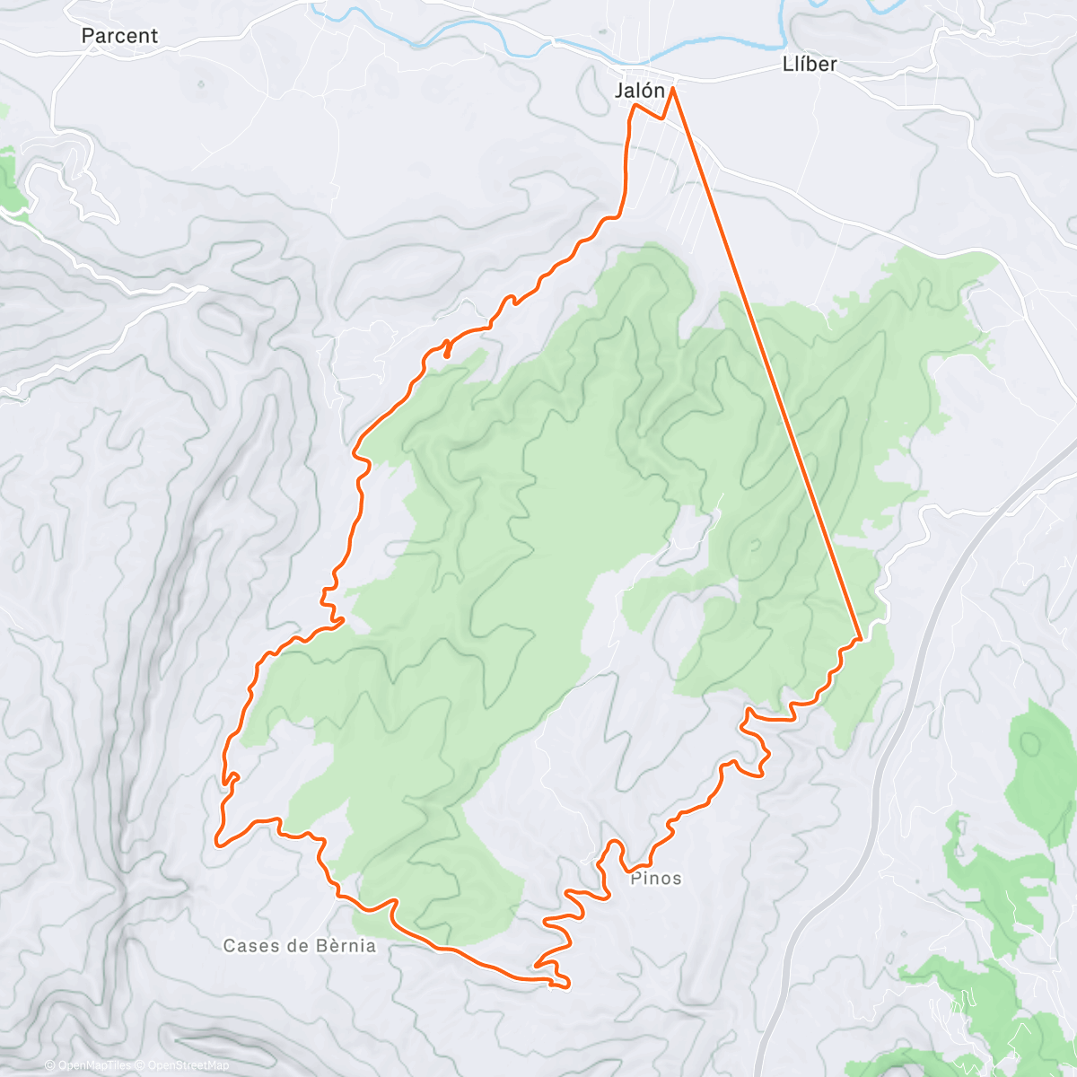 Mapa de la actividad (ROUVY - Lactate Threshold: Hard Start - 2026-01-06)