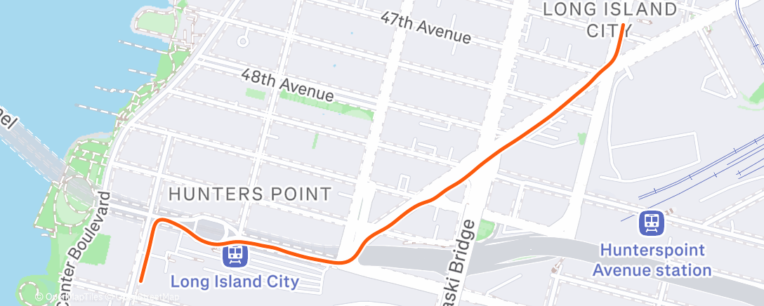 Map of the activity, Citibiked!