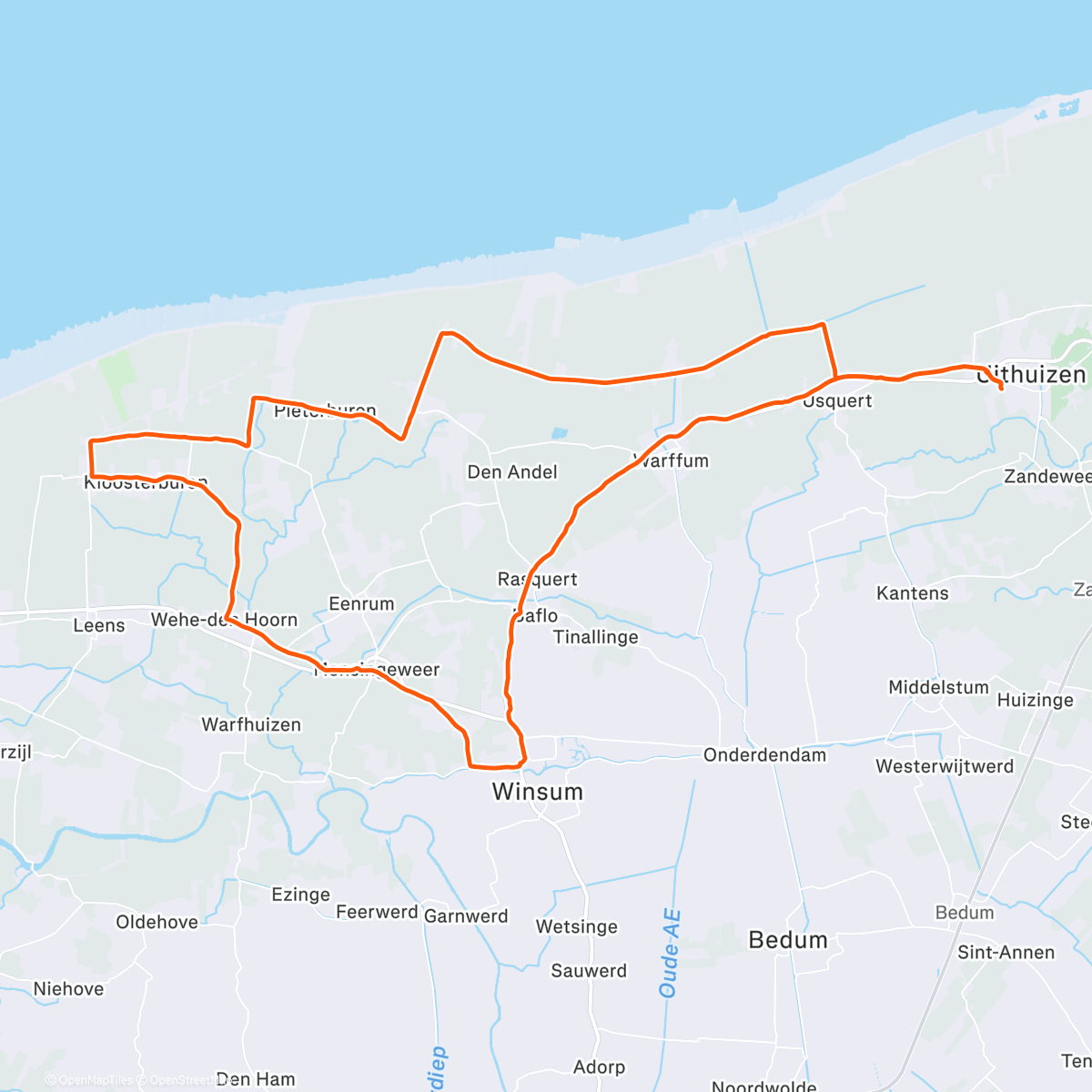 Карта физической активности (Namiddagrit)