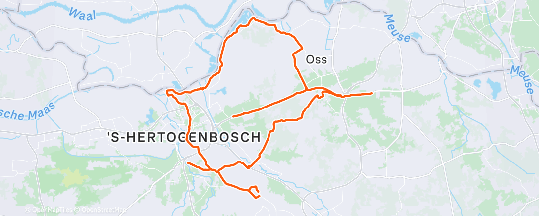 Map of the activity, Ochtendrit