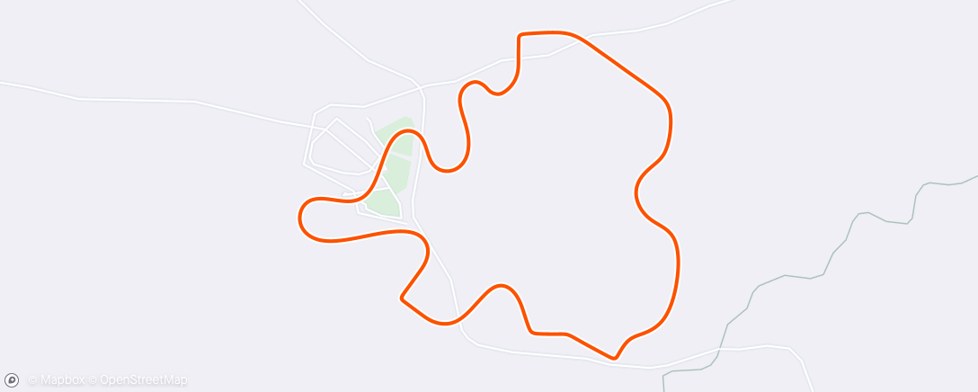 Map of the activity, Дневной велозаезд