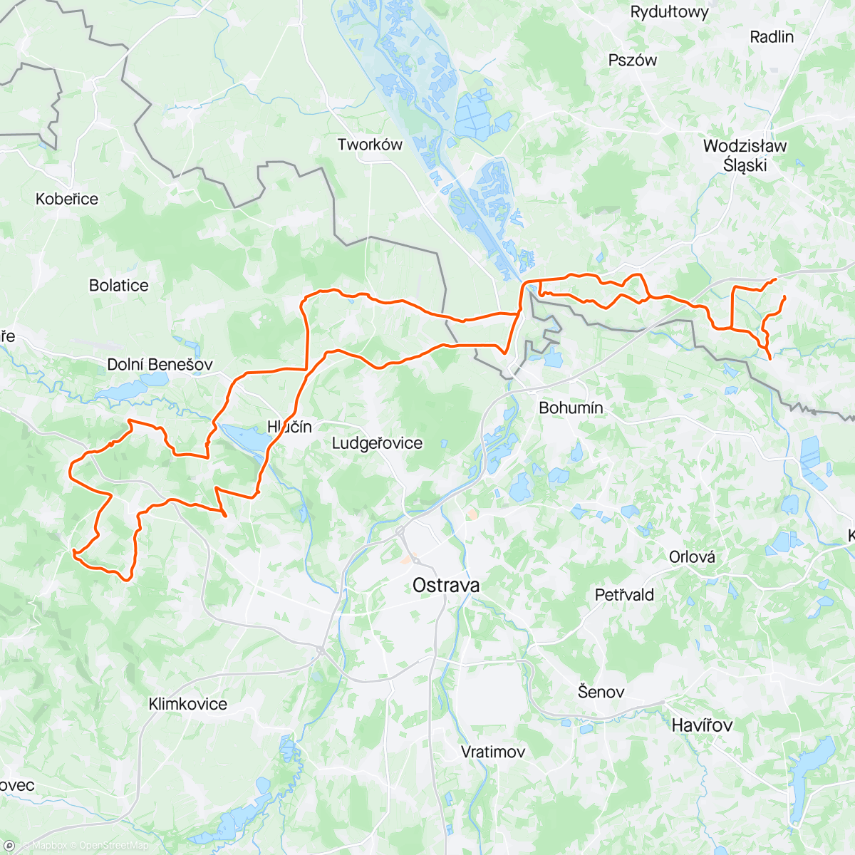 Map of the activity, Czeskie Esy Floresy na zakończenie Majówki 🇨🇿 🙆‍♀️ 🇨🇿