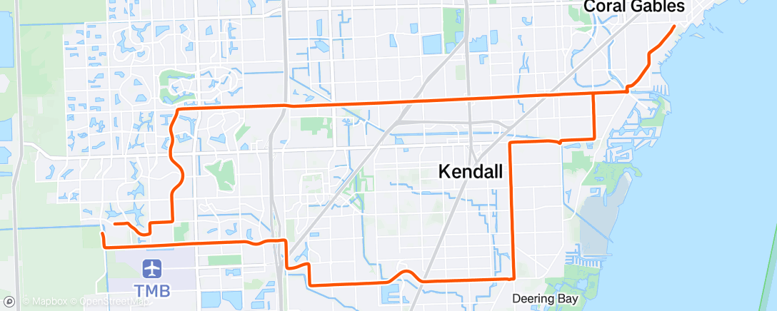 Map of the activity, Morning Ride
