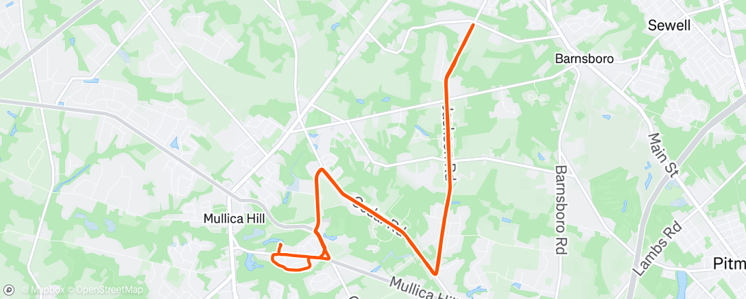 Map of the activity, Quick 10