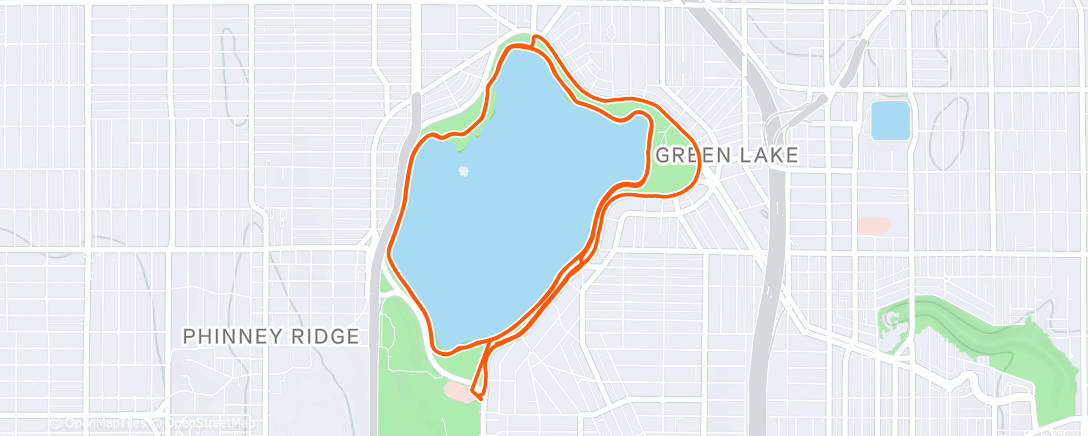 Map of the activity, Werkout Wednesday 🐮 14x90 sec