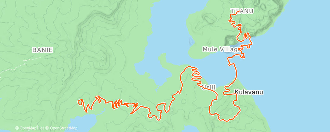 Map of the activity, Zwift - Quatch Quest in Watopia