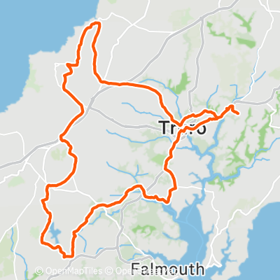 Pre Cornwall Tor route | 77.4 km Cycling Route on Strava