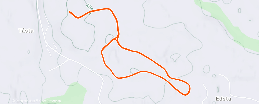 アクティビティ「Afternoon Nordic Ski」の地図