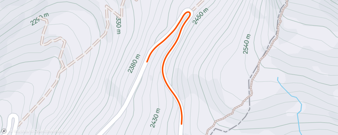 Map of the activity, Alpenbrevet 4 of 4