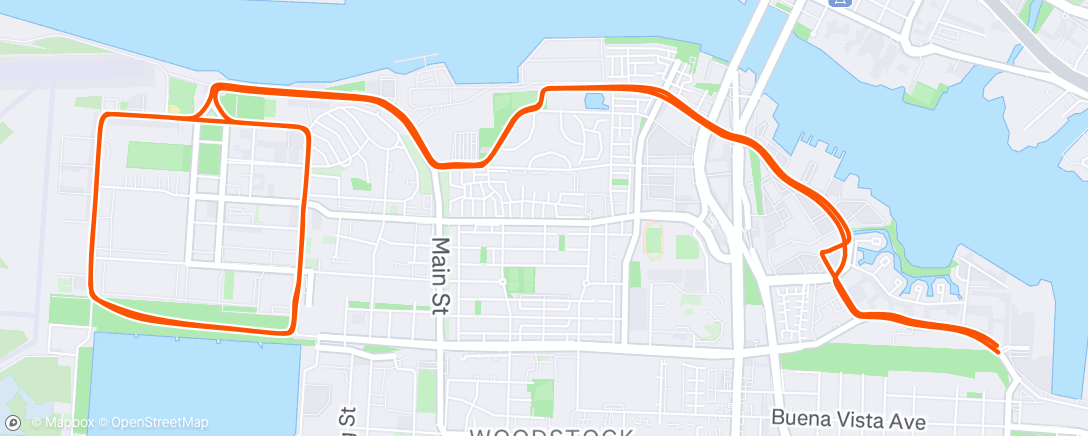 Map of the activity, Morning Ride