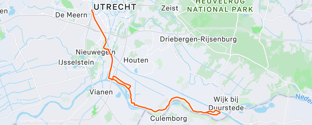 Map of the activity, 15/30s