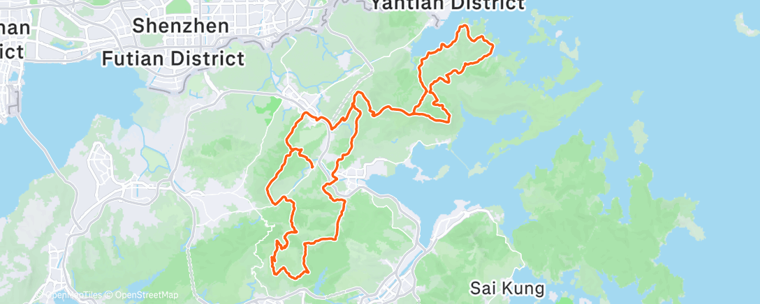 Map of the activity, TNF 100 2025