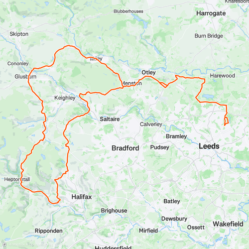 Tour de Yorkshire Long Distance | 143.7 km Road Cycling Route on Strava