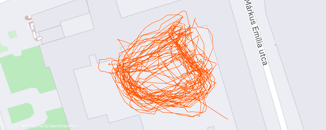 Map of the activity, Lunch Walk