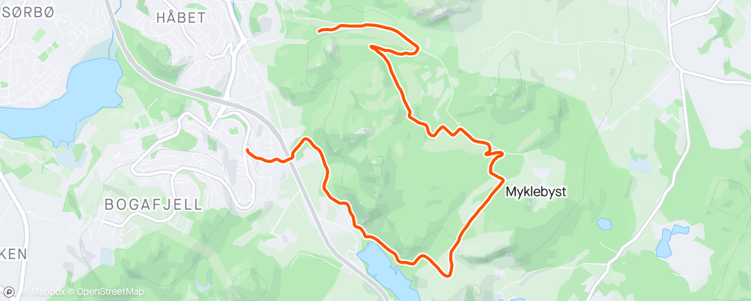 Map of the activity, Morgenlapsskaus ⛅