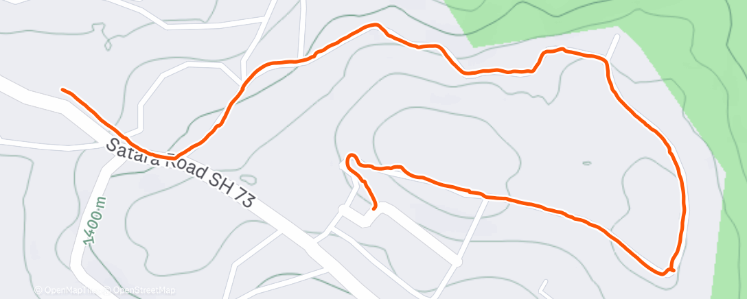 Map of the activity, Wilson point