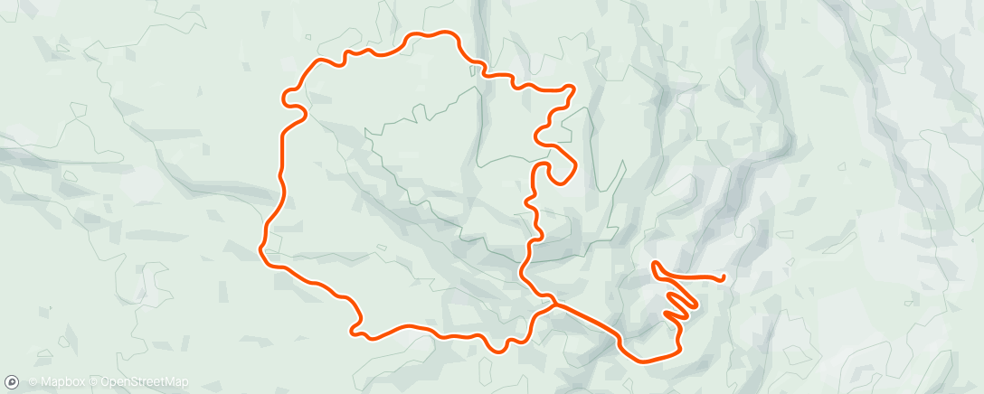 Map of the activity, indieVelo - WADENTERROR Ridge - Stage 6