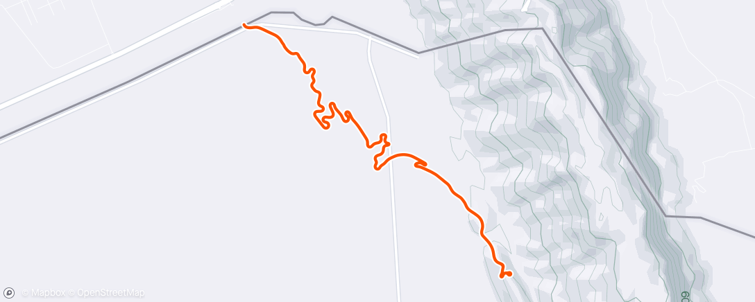 Map of the activity, MyWhoosh - MyWhoosh Hill climb Challenge