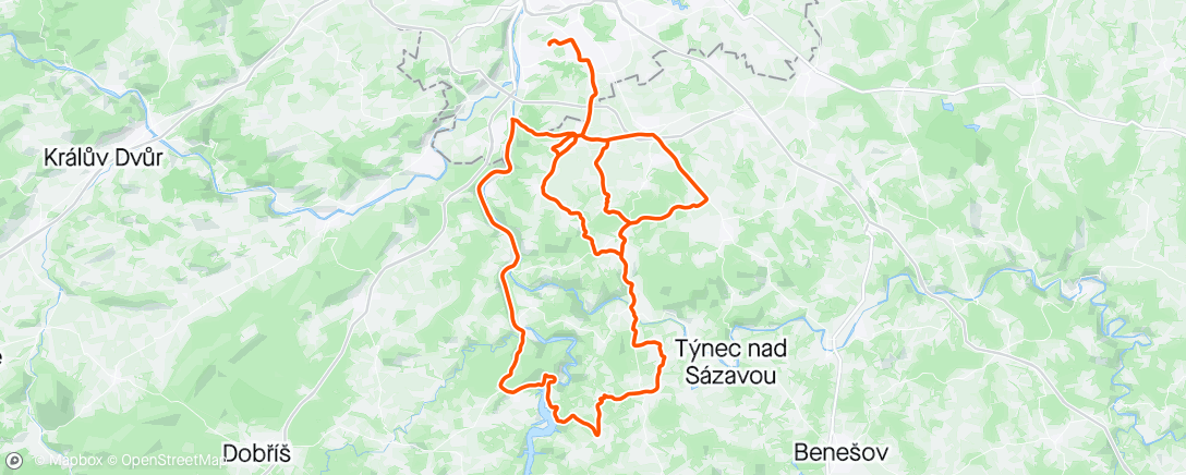 Map of the activity, Last one in 🇨🇿 before UEC in 🇷🇴
