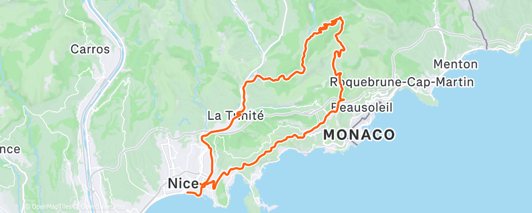 Mapa da atividade, Being a tourist