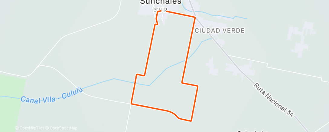 Map of the activity, Barro !