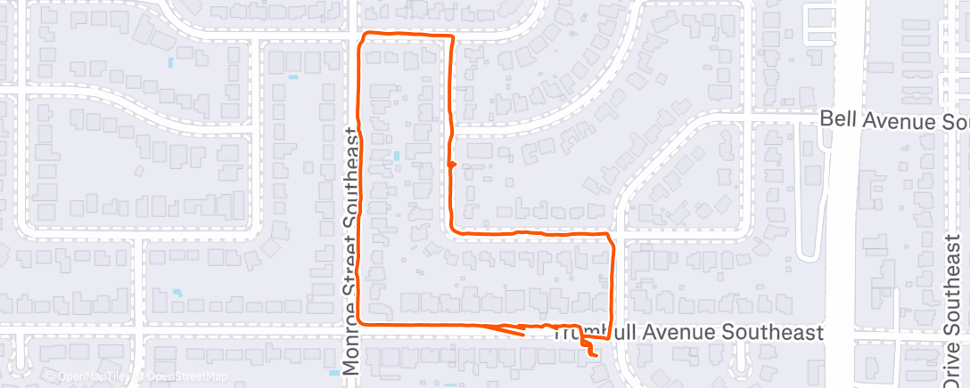 Карта физической активности (Lunch Walk)