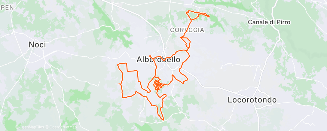 Map of the activity, 🟢Mtb🟢