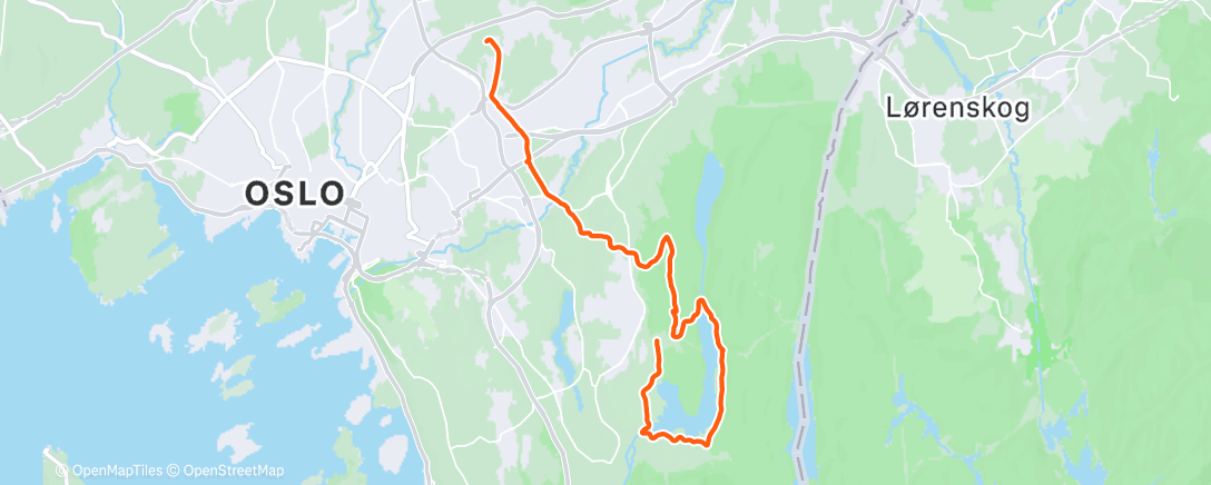 Map of the activity, Afternoon Gravel Ride