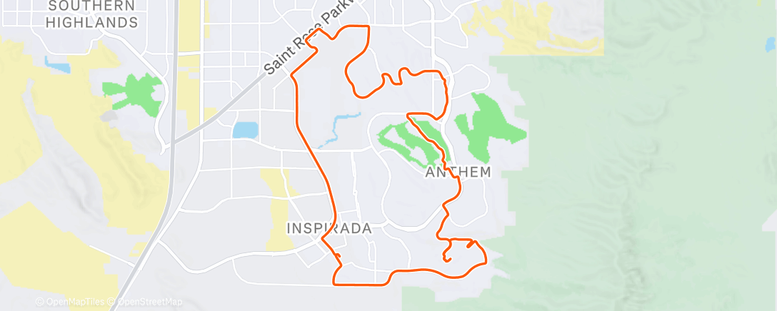 Map of the activity, Night Ride 🧠🧐