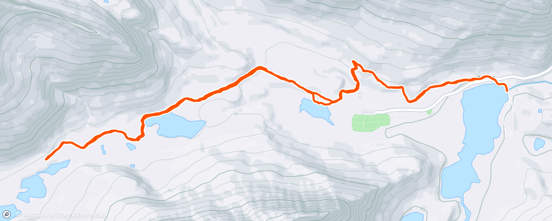 Map of the activity, Swift current Pass