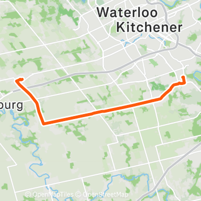 Afternoon Huron/Foundry Commute | 22.7 km Cycling Route on Strava