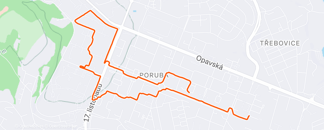 Map of the activity, AB 22/25