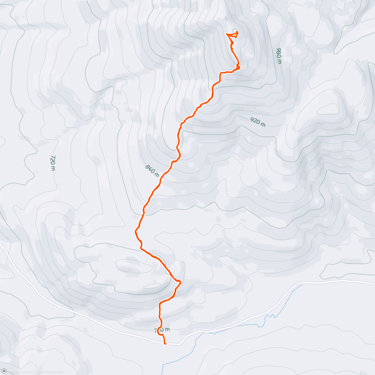 Map of the activity, Saddleback ADK 100 Highest