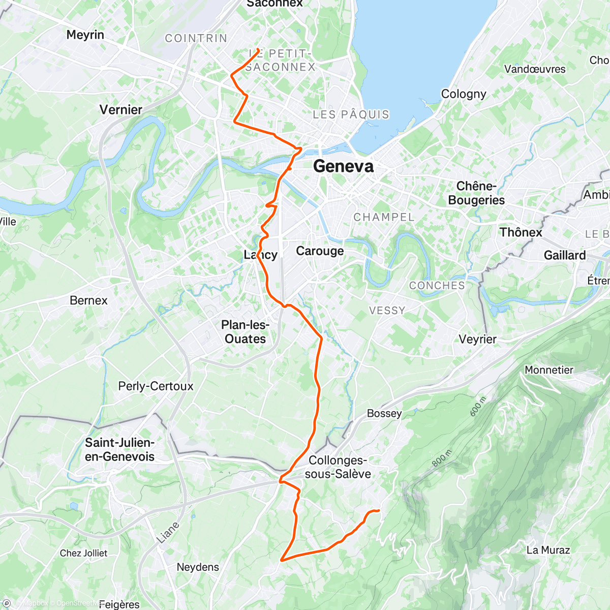 Map of the activity, Post coiffeur 🌧️