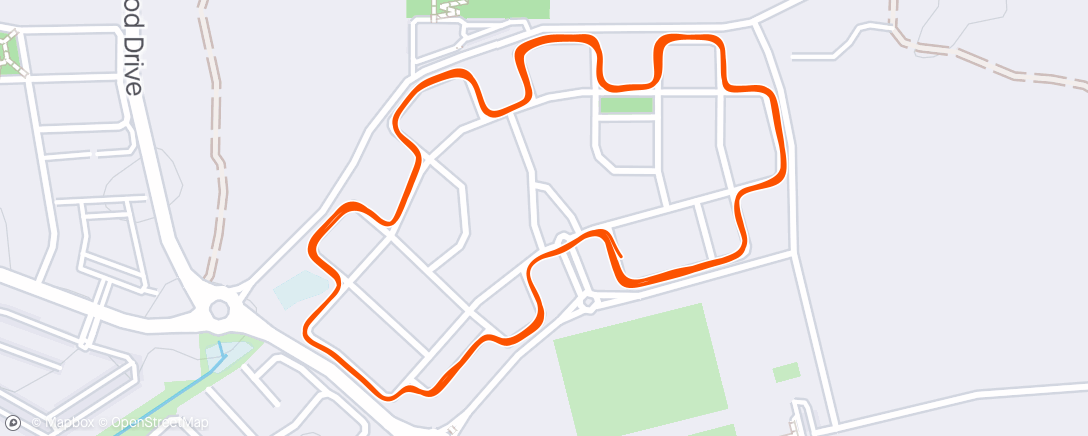 Mappa dell'attività Thursday 12k