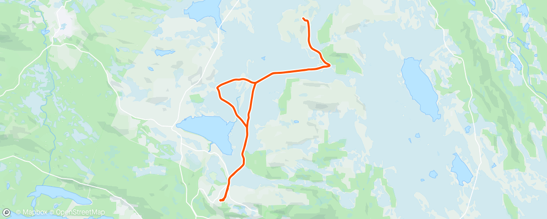 Map of the activity, Intervall - 10min i3 +6×1min