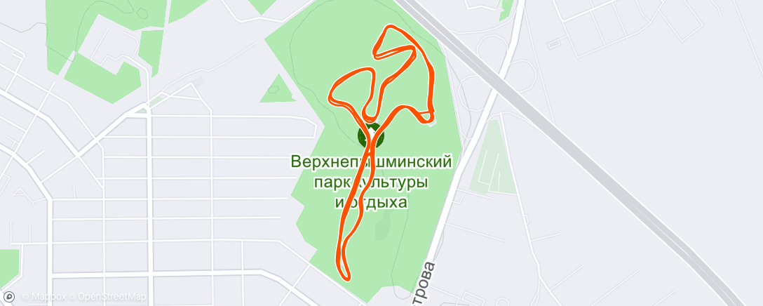 Mapa de la actividad, Ski 10: 2 белых дороги